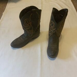Smokey Mountain Boots Western Brown 7 1308-35
